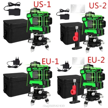 

12 Lines 3D Green Level Instrument Self-Leveling 360 Degrees Horizontal And Vertical Cross Lines Green Level Instrument N13 20