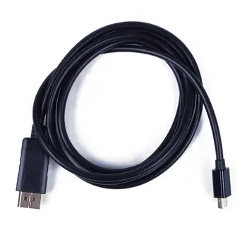 

Mini Display Port DP to DisplayPort DP 1.2 Cable Male to Male 1.8m, Black