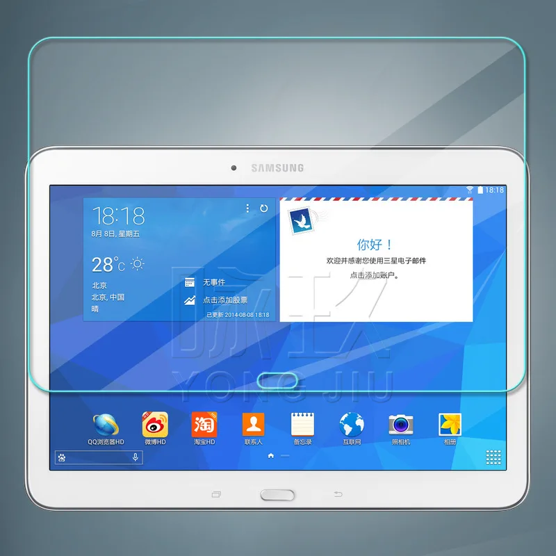 Стеклянная крышка для Samsung Galaxy Tab 4 10,1 T530 защитная пленка из закаленного стекла Tab4 защитная оболочка для экрана