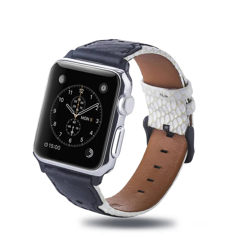 

Leather loop For Apple watch band Printed 38 40 42 44mm Leopard Print Replacement Bracelet For iwatch 5 4 3 2 1 Accessory belt