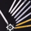3/9pcs 0.6mm Highlighter Sketch Markers Pens White Paint Gel Pen for Art Marker Manga Painting Fine Liner Pen ► Photo 3/6