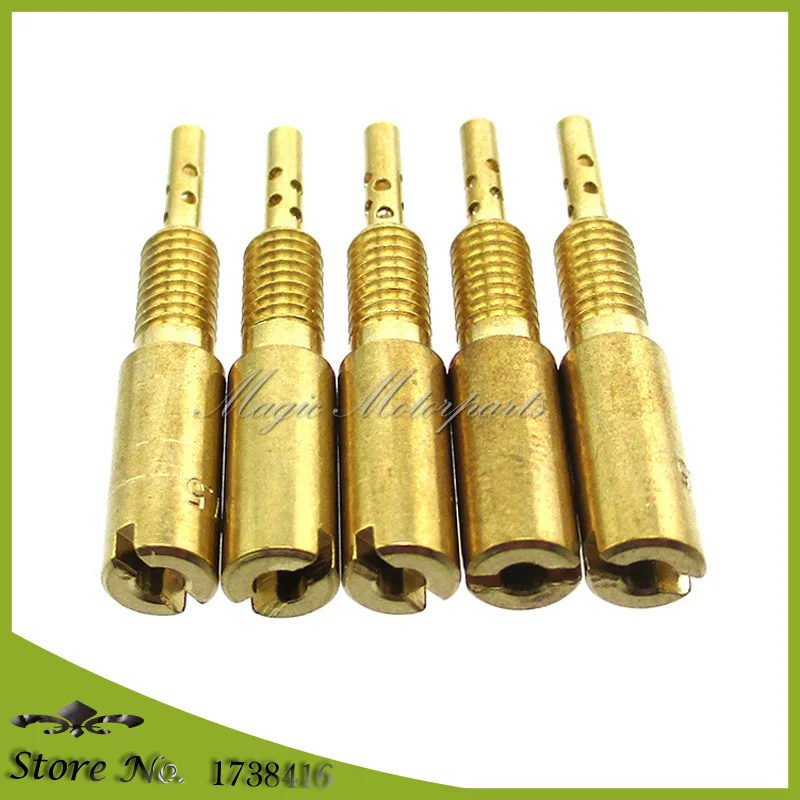 Карбюратор пилот струй 15 17,5 20 22,5 25 Mikuni HS40 HSR42/45/48 RS34-RS40 TM33 TM36 TM40 с Ускорительный Насос