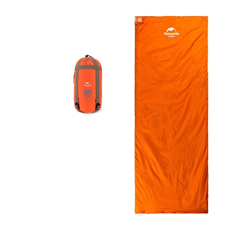 Portable Travel Keep Warm Sleeping Bag Dirtproof Ultralight for Outdoor Camping Skin-friendly polyester pongee liner