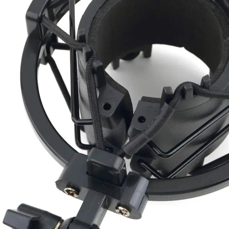 Универсальный 3 кг Bearable нагрузочный микрофон амортизирующее крепление микрофона клип держатель стенд радио для студийной звукозаписи Кронштейн черный