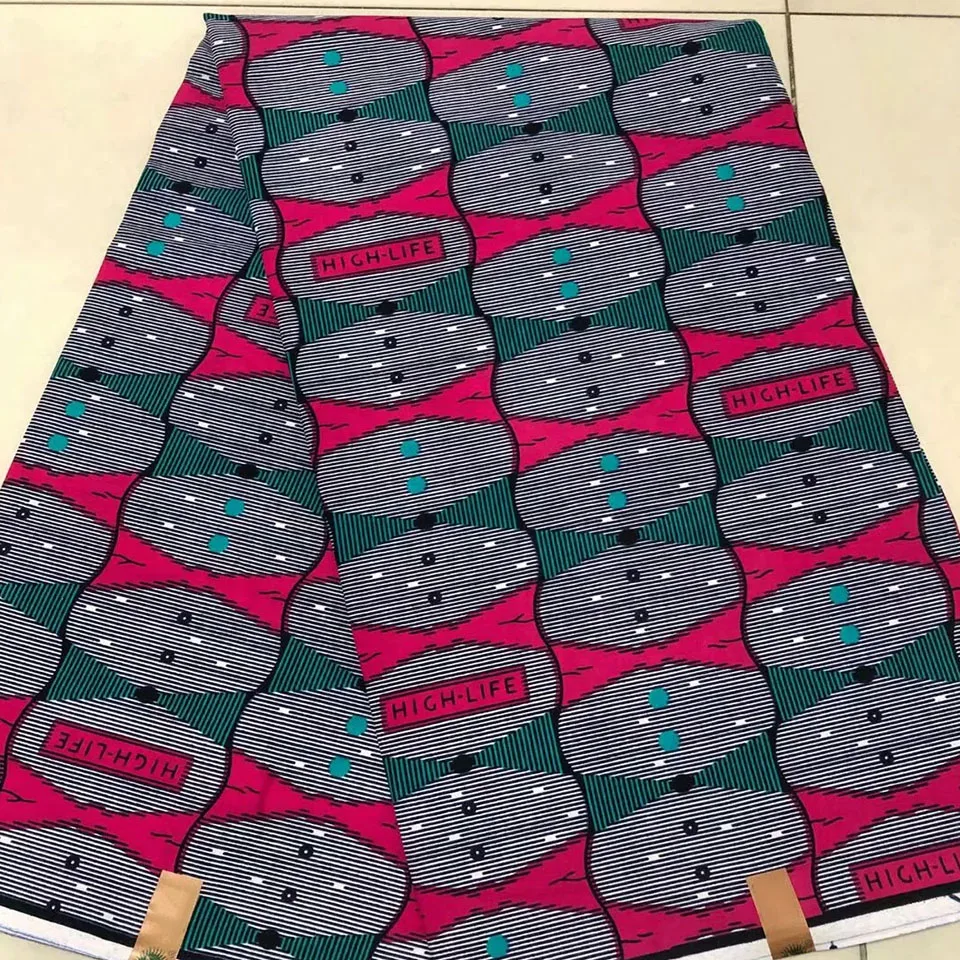 Mitex Печать Ткани Хлопчатобумажные для изготовления платьев юбки/африканские ткани Kitenge ткани африканская Pagne DF-334