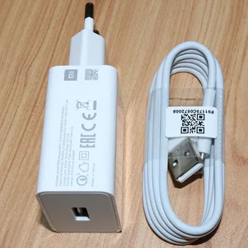 18W charger Xiaomi MI A3 Fast charger EU QC3.0 charge adapter For xiaomi 8 9 lite se 9t pro max 3 redmi note 7 8 pro k20 1