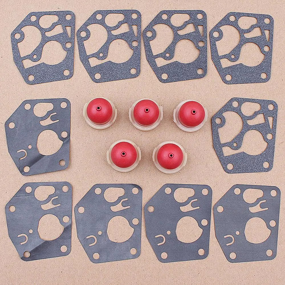 Carburetor Diaphragm Gasket Primer Blub Kit for Briggs & Stratton