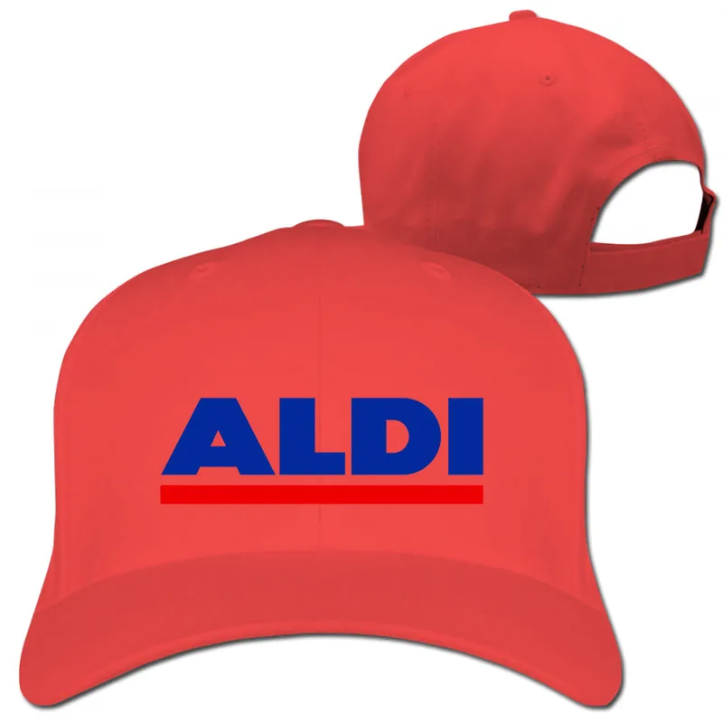 Aldi бейсбольная кепка для мужчин и женщин, Кепка-Дальнобойщик, модная Регулируемая Кепка - Цвет: 1-Red