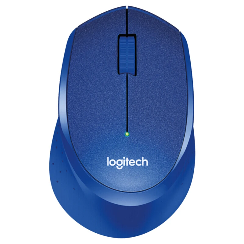 Беспроводная мышь lotech M330 Silent 2,4 GHz 1000 точек/дюйм, обнаруженная официальным программным обеспечением от компании logitech - Цвет: M330 Blue