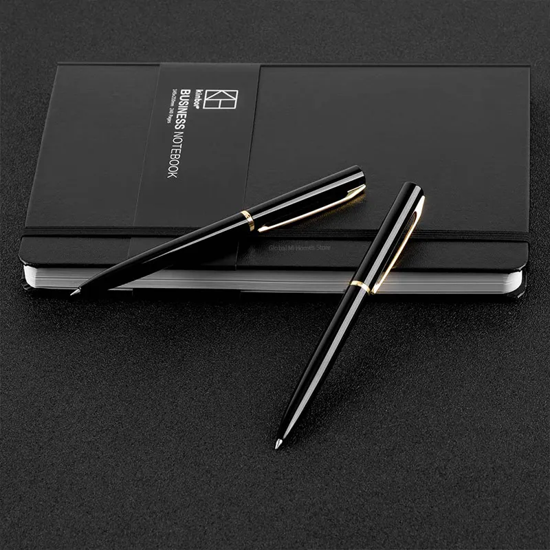 Xiaomi Mijia Kinbor Flowing Gold Signature Pen Out of Ink Smooth Rotating Low-key Elegant and Firm Office Business Learning Gift