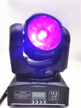 

6 PZ 60w led RGBW 4IN1 beam moving head light beam moving heads lights super bright LED DJ Spot Light dmx control lights
