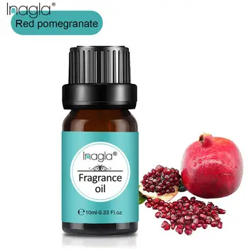 

Inagla Red pomegranate 10ml Pure Plant Fragrance Essential Oils For Aromatic Aromatherapy Diffusers Litchi Oil Pear Grape Oil