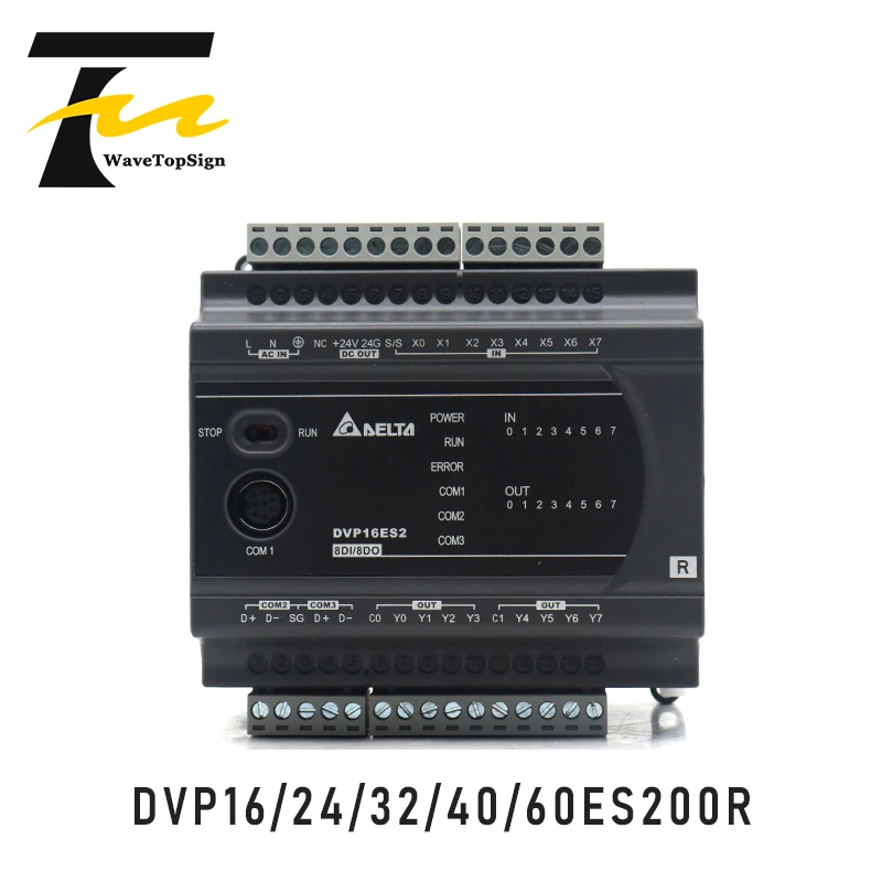 Delta Plc Controller Es2 Series Dvp16es200r Dvp16es200t Dvp24es200r ...