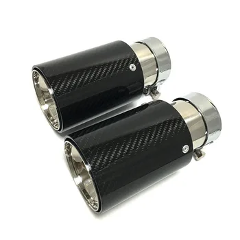 

For BMW M3 M4 High quality M standard carbon fiber tail nozzle non-destructive modification exhaust outlet tail throat nozzle