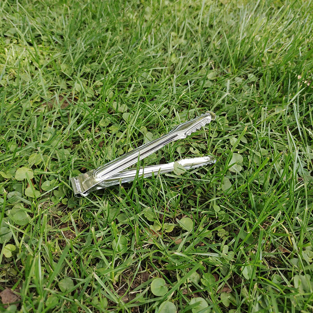 HORNET Metal Small Hookah Charcoal Tongs Stainless Steel Charcoal Tongs Tweezers With Foil Punch Nail Chicha Shishia Accessories