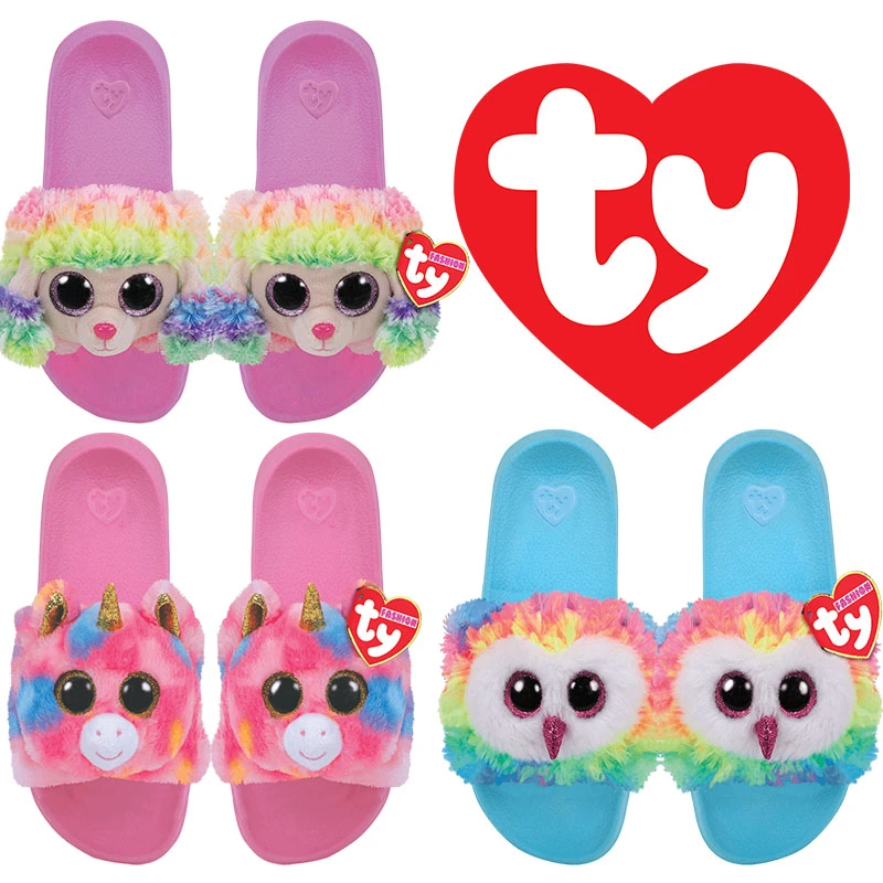 Ty plush slippers Clearance