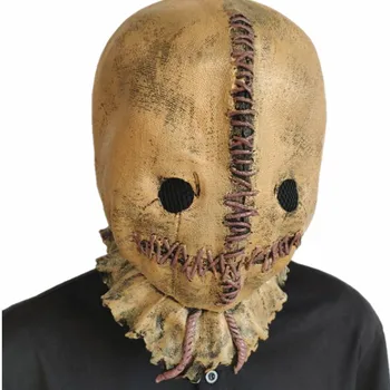 

Halloween Scarecrow Mask Monster Scary Horror Costume Accessory Adult Halloween Latex Mask For Evening Party Make Up Mask
