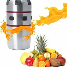Yooap новая ручная соковыжималка мощная нержавеющая сталь ручная Апельсиновый Лимонный сок портативный роторный блендер маленький блендер