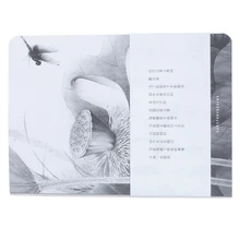 Пустой альбом дневник Карманный школьный журнал учебная тетрадь серый+ белый, Lotus B