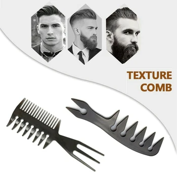 Günstige Männer Gestaltung Styling Werkzeug Öl Kopf Pinsel Professional Nass Pick Barber Zubehör Hause Salon Hairstylist Retro Haar Kamm