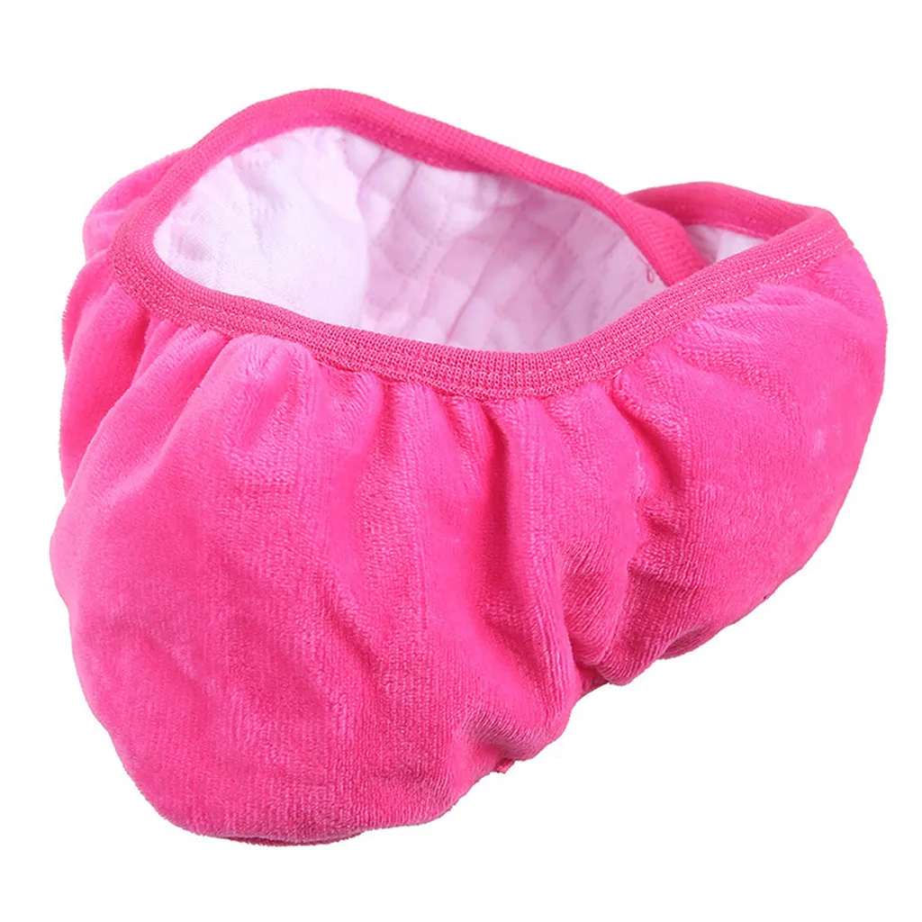 Зимние наушники два в одном теплая маска Пыленепроницаемая морозостойкая маска для верховой езды - Цвет: Розовый
