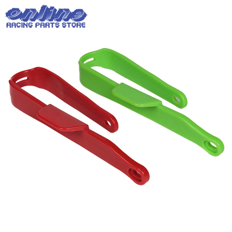 Motorcycle Chain Buckle Motorcycle Plastic Chain Slider Guider For kayo bse mojo ssr 110cc 125cc 140cc 150cc 160cc Pit dirt Bike Motocross Spare Parts Mini Moto Chain Motorcycle Chain Tensioner Pulley