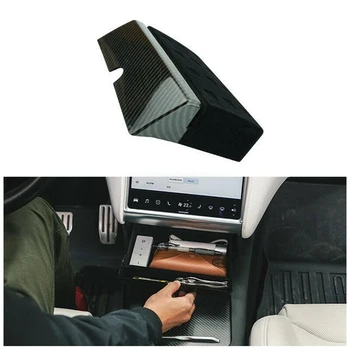 

Durable And Practical For Tesla Model X/S Carbon Center Console Storage Box Organizer Drawer Tray