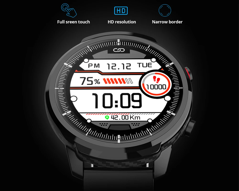 Willgallop S10 plus спортивные мужские умные часы с сенсорным экраном IP67