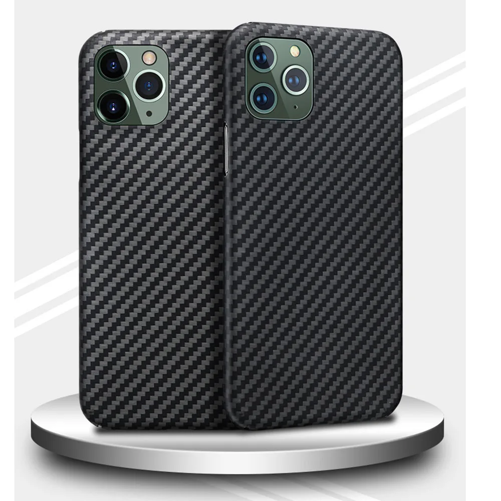 

Wanmore Kevlar Carbon Fiber Case for iPhone 11 11 Pro Max Thinnest and lightest Cover Case for iPhone X XR XS MAX 7 8 Plus Case
