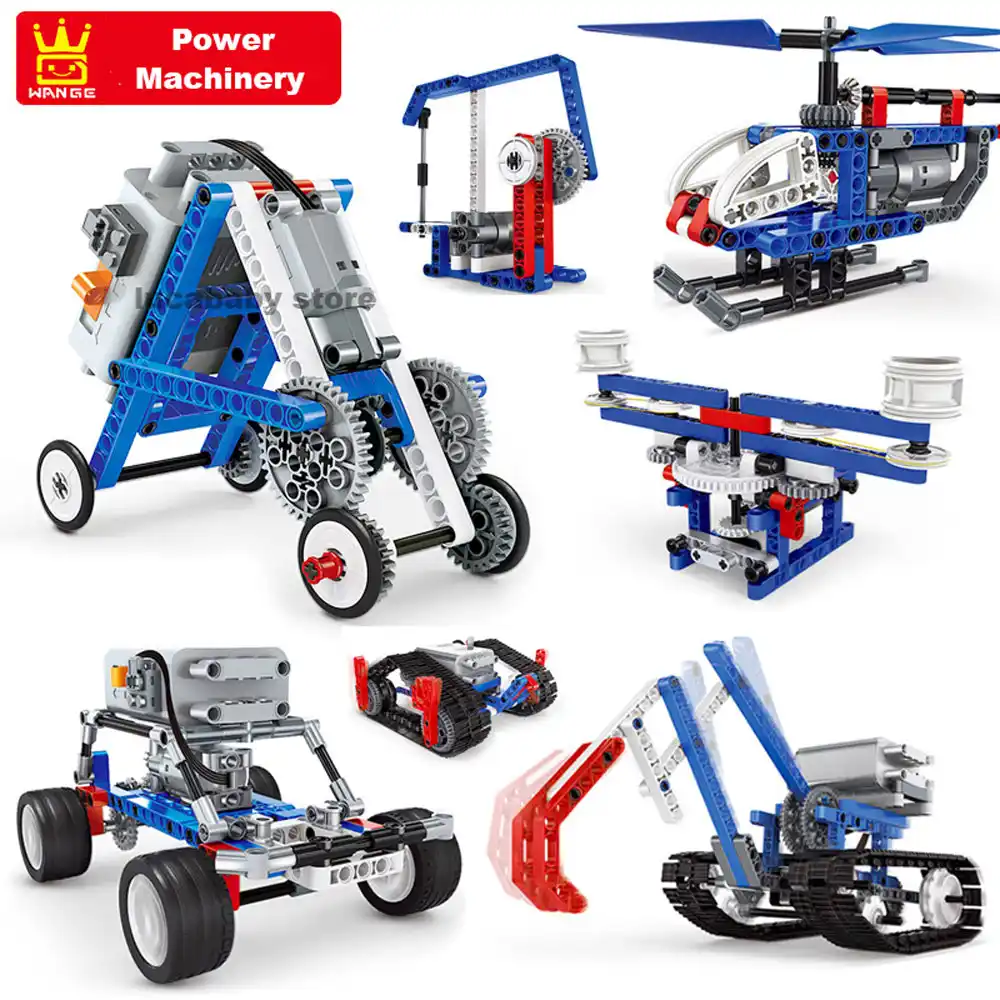 mechanical building toys for kids