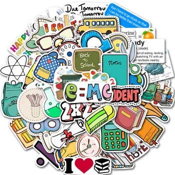 

50PCS no-repeat Anime Cartoon school supply Stickers For Snowboard Laptop Luggage Fridge DIY Gifts Graffiti Suitcase Sticker toy