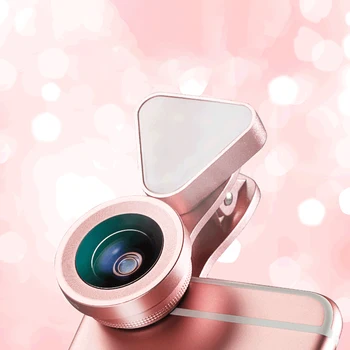

LED Selfie Live Fill Light For Phones Wide-Angle Phone Lens Self-Shooting Camera Fill Light Macro Beauty Lamp Shooting Lighting