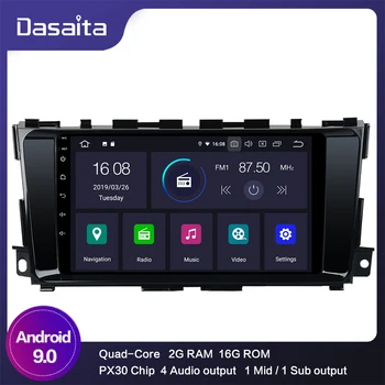 

1 din Car Multimedia Player Android 9.0 GPS Navigation with 9" IPS Screen for Nissan Altima Teana 2013 2014 2015 2016 2017