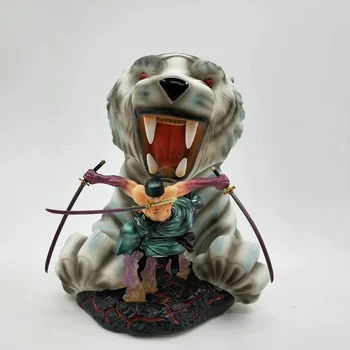 

Anime One Piece Roronoa Zoro GK White Tiger Ver PVC Action Figure Collectible Model doll toy 24cm