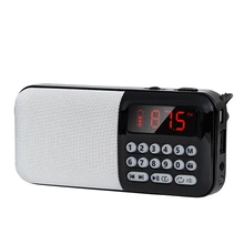 Y-508Fm цифровой радио плеер приемник динамик открытый портативный мини Fm приемник стерео музыкальный плеер