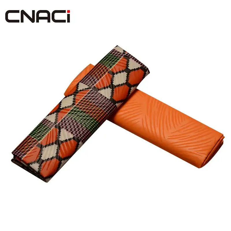 19050014 CNACI африканская ткань для одежды с принтом Гана Kente 2+ 2 ярдов новая настоящая восковая ткань с принтом Tissus пэчворк нигерийский батик - Цвет: 19050014