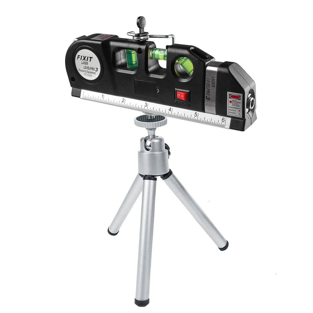 Lasers Level Levelling 3 Lines Nivel Laser Profissional Horizon Vertical Ruler Multipurpose Measure Level Aligner Bubbles Ruler