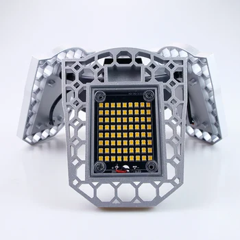 

2019 LED Garage Lights 60/80/100W 7200LM Deformable Ceiling Lighting for Full Areas Workshop Warehouse CSL88