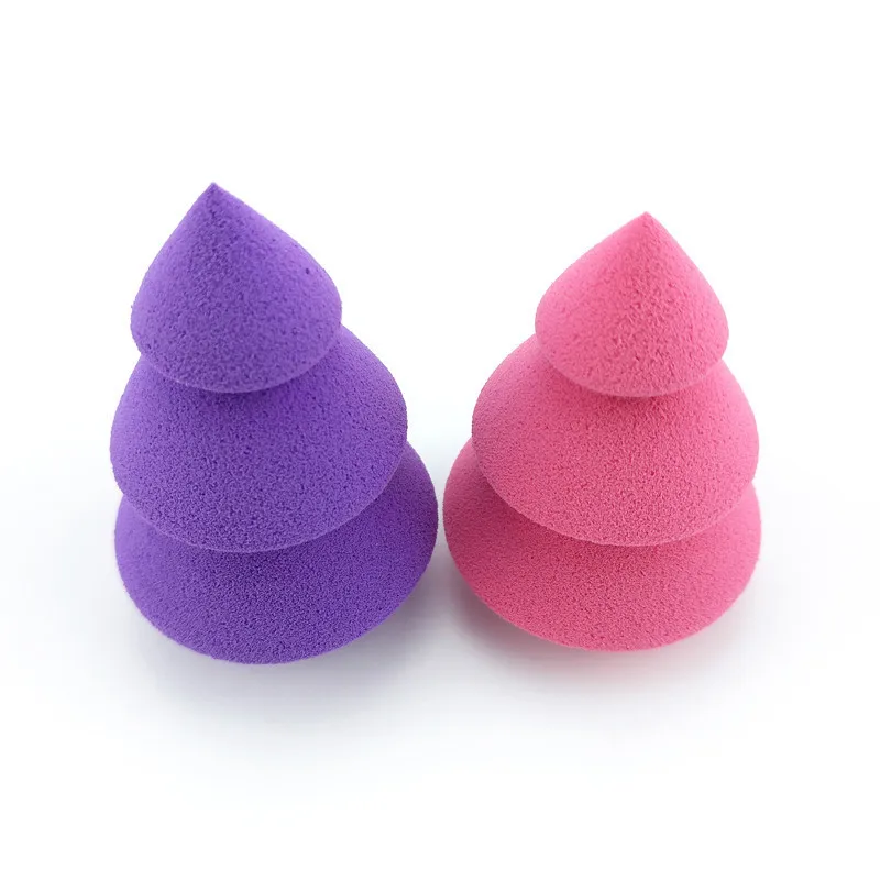 Мокрая и сухая может быть настроена красота яйцо Рождественская елка слойка не-Латекс формы красоты ремонт емкость слойка