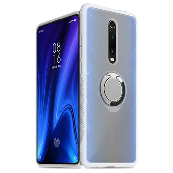 

Color-changing Case Kickstand Case Invisible Finger Ring Cover Case for RedMi K20 Note 8 Pro XiaoMi 9T PRO