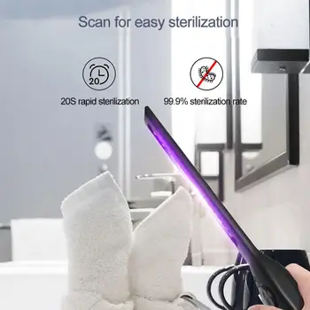 

UV Light Portable Handheld Bulb Disinfection Germicidal Lamp Sterilizer UV disinfection lamp sterilization efficiency up to 99%