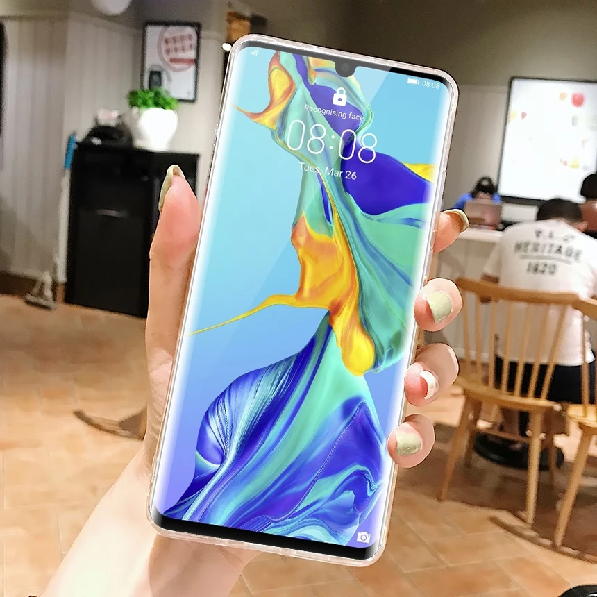 LAPOPNUT Мягкий Тонкий блестящий прозрачный силиконовый чехол для Huawei P20 Lite P30 Pro Mate 20