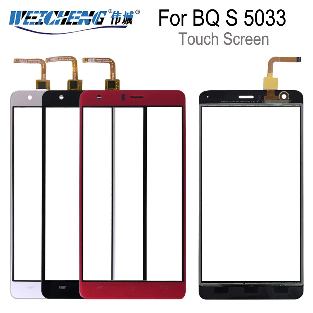 Сенсорная панель для BQ S 5033 черная/Золотая/красная сенсорная сенсорного экрана 5503