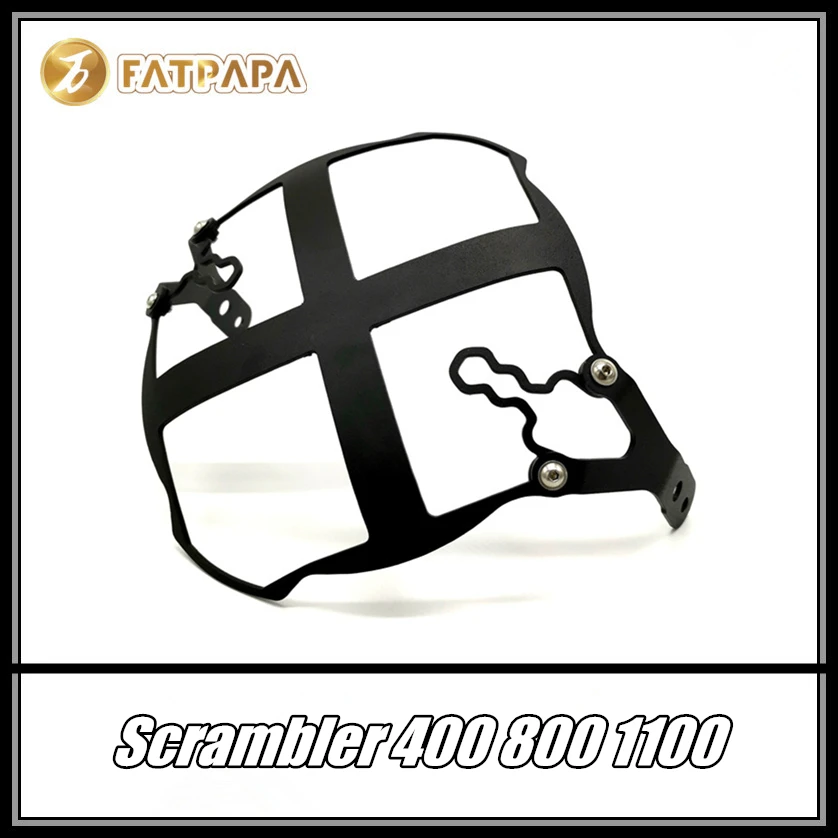

FOR DUCATI Scrambler 400 800 1200 Motorcycle Accessories Stainless steel Headlight Guard Cover