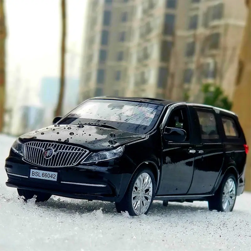 Масштаб 1:32 для GM BUICK GL8 литая металлическая Роскошная MPV модель автомобиля