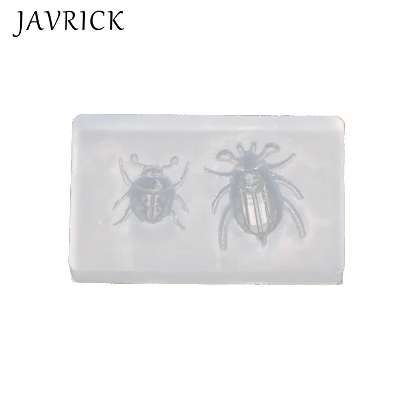 

Cute Ladybug Beetle Pendant Insect Resin Silicone Mold Jewelry Making Tools