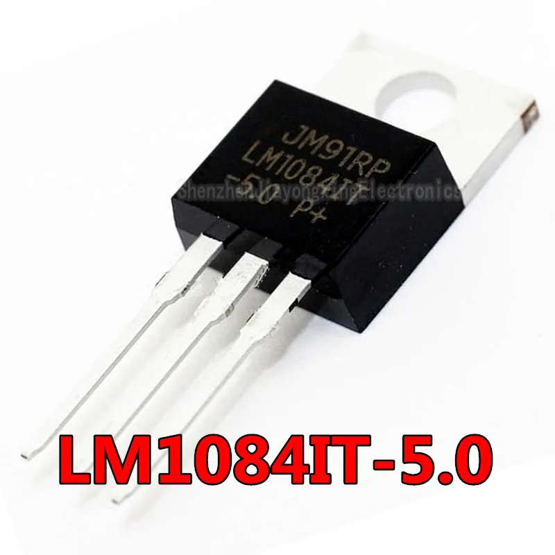 

10 шт. LM1084IT-5.0 TO220 LM1084-5.0 LM1084T-5.0 LM1084IT-5 5V 5A-220 Напряжение регулятор