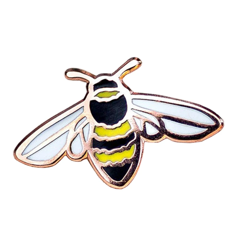 

Honey Bee Enamel Pin - CHARITY Lapel Pin - Badge