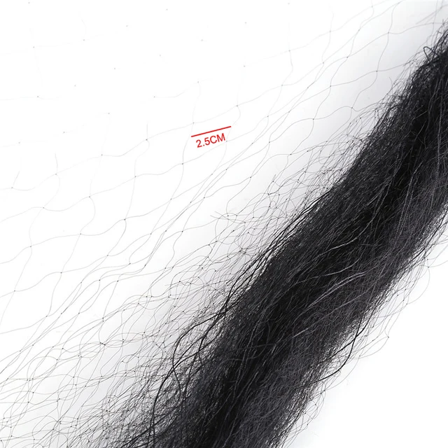 Tewango Fekete Madárháló Háló Gyümölcs Növényi Növények Fa Madármegelőző 2,5X2,5 Rácsos Farm Védőhálózat - Image 6