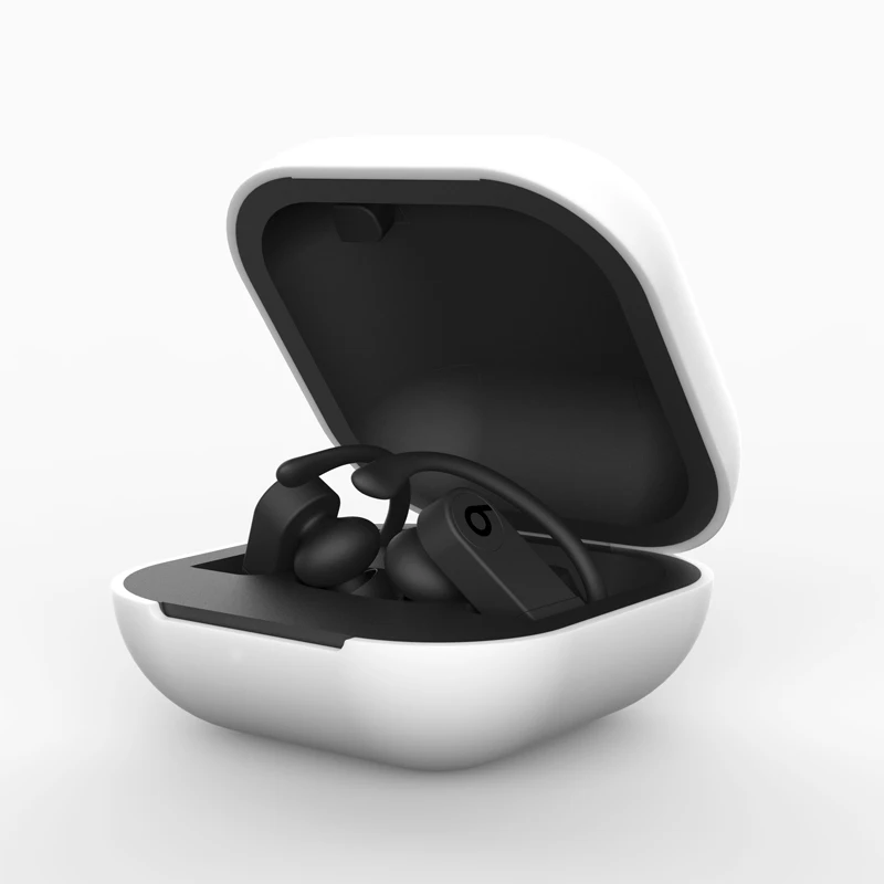 White OTTWN беспроводной Bluetooth чехол для гарнитуры для Apple Beats Powerbeats Pro Мягкий силиконовый чехол для iphone защитный чехол для гарнитуры - Цвет: White